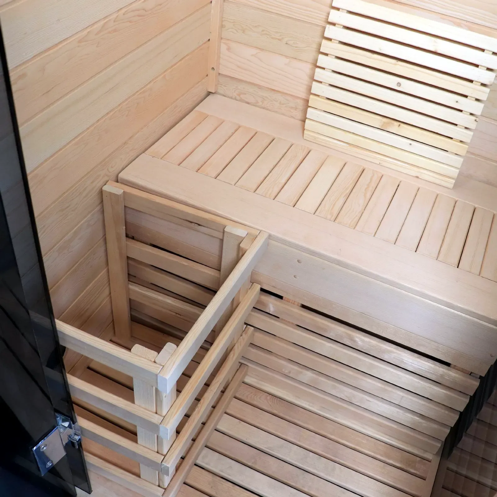 ICEMEND IIS-01 indoor sauna product detail visual for commercial sauna quote request discussion.